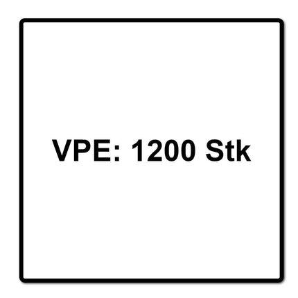 Tornillos para terraza Meisterling 5x60 mm 1200 piezas (6x 010010000211) Punta CUT Lente de 90° Cabeza avellanada con rosca gruesa Torx 2/3 Acero inoxidable V2A