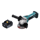 Makita DGA 452 G1 cordless angle grinder 18 V 115 mm + 1x rechargeable battery 6.0 Ah - without charger