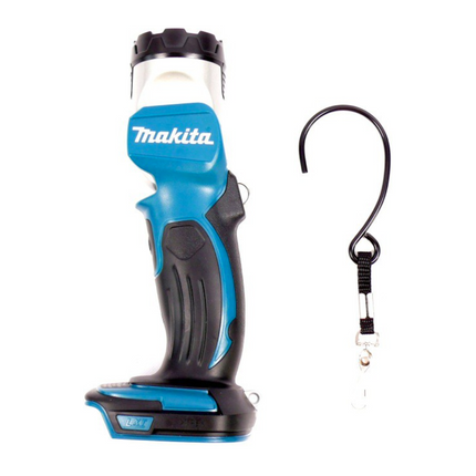 Makita BML802RG Lámpara sin cable para baterías de 14,4 y 18V + 1x Batería de 6,0Ah + Cargador