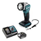 Lámpara inalámbrica Makita DML 802 RG1 para batería de 14,4 y 18 V + 1x batería de 6,0 Ah + cargador