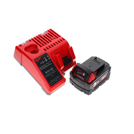 Milwaukee M18 FCHSC-501C Motosega a batteria 18 V 30 cm brushless + 1x batteria 5,0 Ah + caricabatterie