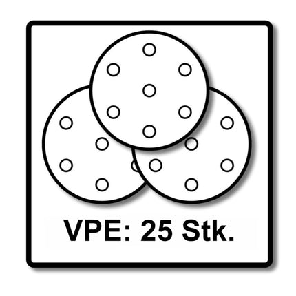 Festool STF D225/128 Schleifscheibe Granat P220 225 mm 25 Stk. ( 205662 ) für Langhalsschleifer PLANEX - Toolbrothers
