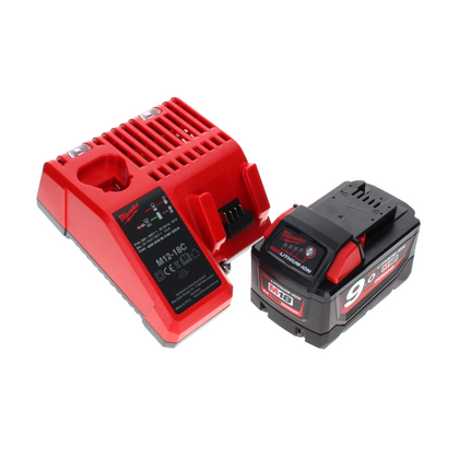 Amoladora de corte a batería Milwaukee M18 FCOS230-901C 18 V 230 mm sin escobillas + 1x batería 9,0 Ah + cargador