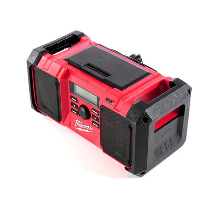 Milwaukee M18 JSR DAB+-502C radio akumulatorowe / sieciowe 18 V + 2x akumulator 5,0 Ah + ładowarka