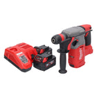 Marteau combiné à batterie Milwaukee M18 CHX-502 18 V 2,5 J SDS plus brushless + 2x batteries 5,0 Ah + chargeur