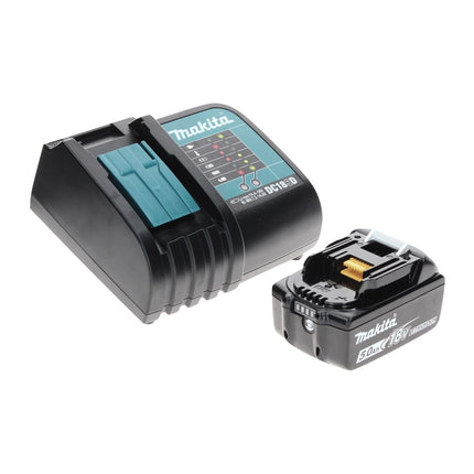 Makita DTD 152 ST1TX Akku Schlagschrauber 18 V 165 Nm + 1x Akku 5,0 Ah + Ladegerät + 70 tlg. Bit Bohrer Set + TX Alu Koffer