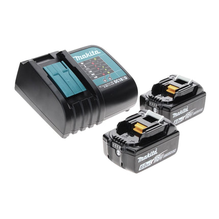 Llave de impacto a batería Makita DTD 152 SGTX 18 V 165 Nm + 2x baterías 6,0 Ah + cargador + juego de brocas de 70 piezas + maletín de aluminio TX