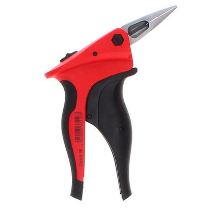 Wiha Flachrundzange Inomic mit Schneide ( Z05015160 ) ergonomischer Griff