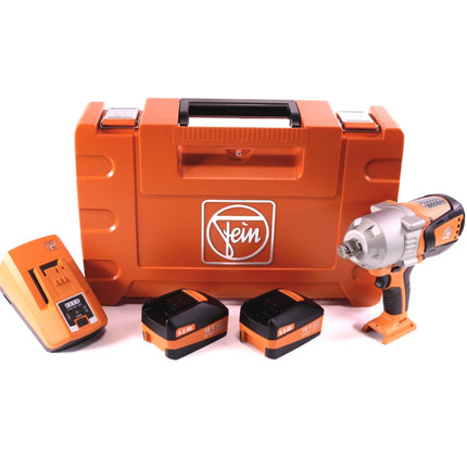 FEIN ASCD 18-1000 W34 SELECT Avvitatore ad impulsi a batteria 18V 1050Nm 3/4" Brushless + Valigetta + 2x Batterie 6,0 Ah + Caricatore 