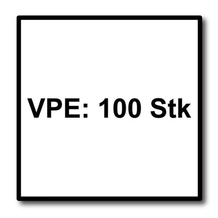 Tornillo fachada SPAX 4,5 x 70 mm 100 piezas Acero inoxidable A2 (25470004507022) rosca de fijación mini cabeza avellanada T-STAR Plus Torx T20 CUT.