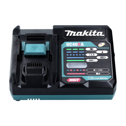 Kit de alimentación Makita 40 V máx. con batería BL 4025 2,5 Ah (191B36-3) + cargador rápido DC 40 RA (191E07-8) + adaptador de carga ADP10 LXT a XGT 14,4 V 18 V (191C10-7)