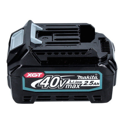 Kit de alimentación Makita 40 V máx. con batería BL 4025 2,5 Ah (191B36-3) + cargador rápido DC 40 RA (191E07-8) + adaptador de carga ADP10 LXT a XGT 14,4 V 18 V (191C10-7)