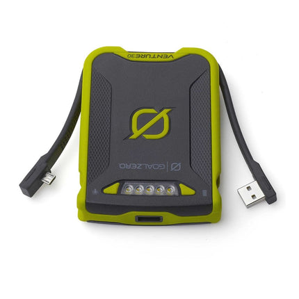 Goal Zero Venture 30 Cargador Solar Power Bank Micro USB 3,7 V 7,8 Ah (22008) Batería Móvil Recargable Resistente al Agua
