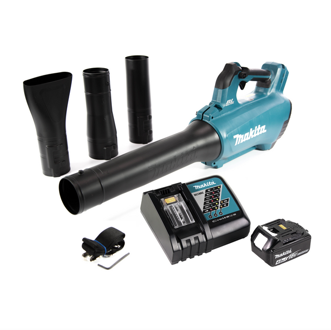 Makita DUB 184 RM1 soplador sin cable 18 V sin escobillas + 1x batería 4.0 Ah + cargador