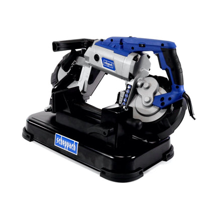 Sierra de cinta para metal Scheppach MBS 1100 1100 W 127 / 80 mm (5901507901) + mesa de sierra + 2x sierra de cinta M42