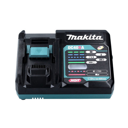 Makita JR 001 GM2 akumulatorowa pilarka szablasta 40 V max. bezszczotkowa pilarka szablasta XGT + 2x akumulator 4,0 Ah + ładowarka - bez walizki
