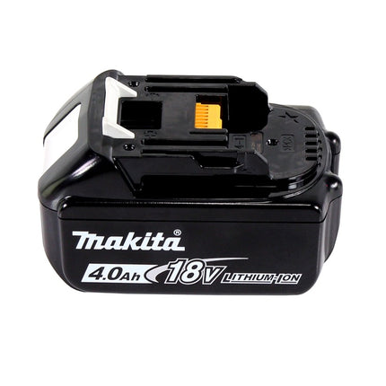 Makita DPB 183 M1 Sega a nastro a batteria 18V 66mm + 1x Batteria 4,0 Ah - caricabatterie