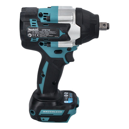 Makita DTW 700 RM1 cordless impact wrench 18 V 700 Nm 1/2" XPT Brushless + 1x rechargeable battery 4.0 Ah + charger