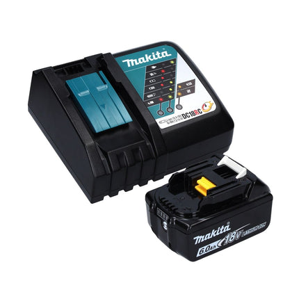 Makita DTW 701 RG1J Clé à choc sans fil 18 V 700 Nm 1/2'' XPT Brushless + 1x batterie 6,0 Ah + chargeur + Makpac
