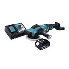 Makita DPO 600 RF1 cordless random orbital sander 18 V 150 mm XPT brushless + 1x 3.0 Ah battery + charger