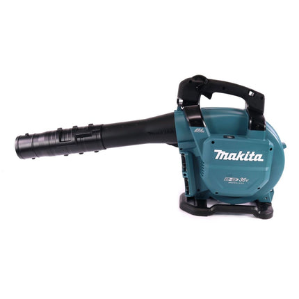 Makita DUB 363 RG2V Soffiatore / aspirafoglie a batteria 36 V ( 2x 18 V ) Brushless + set di aspirazione + 2x batteria ricaricabile 6,0 Ah + caricabatterie