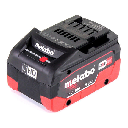 Metabo BH 18 LTX BL 16 akumulatorowa wiertarko-wkrętarka udarowa 18 V 1,3 J SDS-plus Brushless + 1x akumulator 5,5 Ah + MetaBOX - bez ładowarki