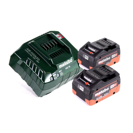 Metabo BH 18 LTX BL 16 Tassellatore a batteria 18V / 1.3 J / SDS-plus ( 600324840 ) + 2x Batterie 5,5 Ah + Caricabatterie + Valigetta MetaBOX