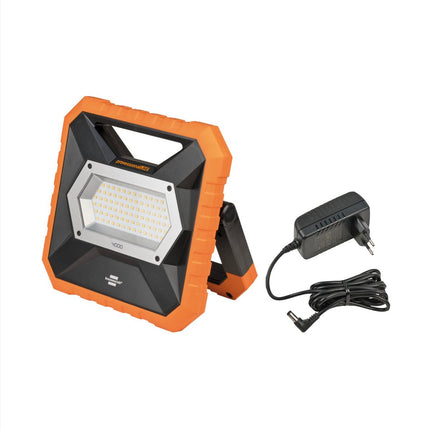 Brennenstuhl professionalLINE X 4000 MA Proiettore LED a batteria 11,1 V 5,4 Ah ( 9171320401 ) - 3800 lumen, IP55, 40 Watt