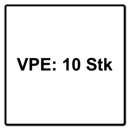 Hoja de sierra Fein E-Cut Universal Starlock 55 x 28 mm 10 piezas (63502222240) bimetálica