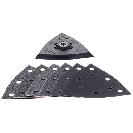 Oscillateur FEIN MultiMaster MM 500 PLUS 350 W Starlock Plus (72296762000) + jeu de plateaux de ponçage + coffret