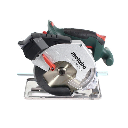 Metabo MKS 18 LTX 58 sierra circular para metal a batería 18 V 165 mm + 1x batería 10,0 Ah + cargador + MetaLoc