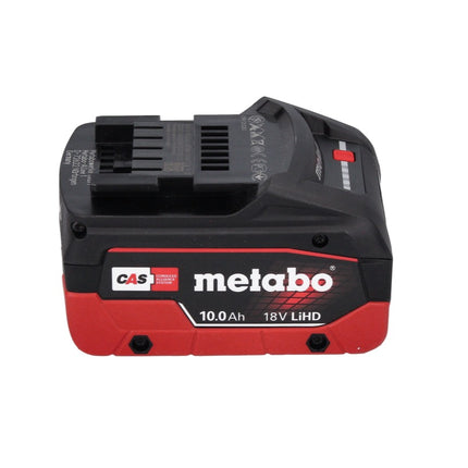Metabo W 18 LTX 125 Quick Winkelschleifer 18 V 125 mm ( 602174860 ) + 1x 10,0 Ah Akku + Koffer - ohne Ladegerät