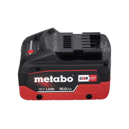 Martillo perforador con acumulador Metabo BH 18 LTX BL 16 18 V 1,3 J SDS-plus sin escobillas + 1x acumulador 10,0 Ah + MetaBOX - sin cargador