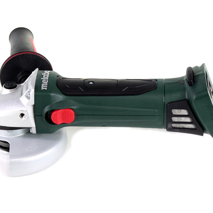 Metabo W 18 LTX 125 Quick amoladora angular a batería 18 V 125 mm (602174840) + 2 baterías de 10,0 Ah + cargador + MetaLoc