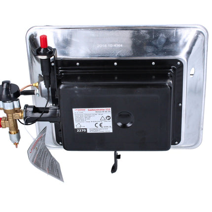 Rothenberger Industrial Set 4x Eco Piezo Gasheizstrahler ( 4x 35985 ) 2,7 kW - 4,2 kW für Propangasflaschen 5 kg und 11 kg