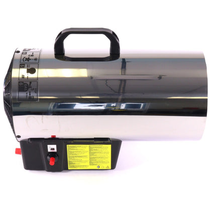 Rothenberger Industrial Set 2x Cañón calefactor RoTurbo 19000 + encendido piezoeléctrico + manguera + regulador (2x 1500000051) Llama 980 °C