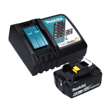 Makita GTM51RG1J Cortadora Lijadora Multifunción Inalámbrica 18V + 1x Batería 6.0Ah + Cargador + Maletín Makpac