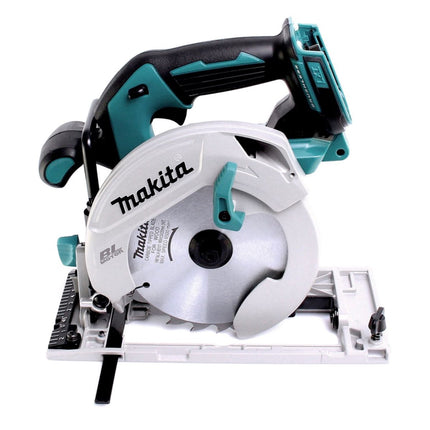 Makita DHS 680 T1J Sierra circular manual sin cable 18 V 165 mm sin escobillas + 1x batería recargable 5,0 Ah + Makpac - sin cargador