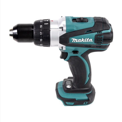 Taladro atornillador a batería Makita DDF 458 M1J 18 V 91 Nm + 1x batería recargable 4,0 Ah + Makpac - sin cargador