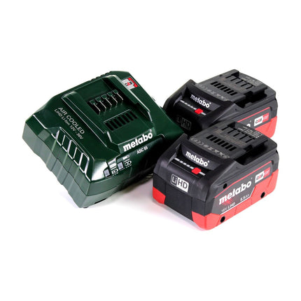 Pistola de cartuchos a batería Metabo KPA 18 LTX 400 18 V + 2x batería 5,5 Ah + cargador