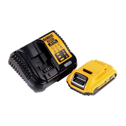 Clavadora a batería DeWalt DCN 45 RND1 clavadora de bobina 18 V 19 - 44 mm sin escobillas + 1x batería 2,0 Ah + cargador + TSTAK