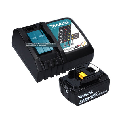 Makita DRV 250 RG1J remachadora a batería 18 V 20 kN sin escobillas + 1x batería 6,0 Ah + cargador + Makpac