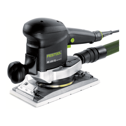 Festool RS 100 CQ-Plus corredera de engranaje 520 W 115 x 221 mm + 1x zapata de lijado + Systainer