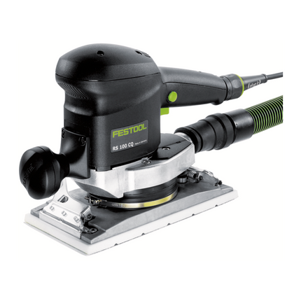 Festool RS 100 CQ-Plus corredera de engranaje 520 W 115 x 221 mm + 1x zapata de lijado + Systainer