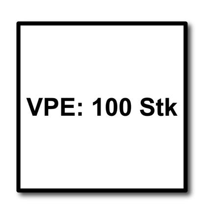 HECO MULTI MONTI plus MS anclaje de tornillo 7,5 x 45 mm 100 piezas (49829) tornillo para hormigón cabeza redonda plana T-Drive galvanizado azul A2K