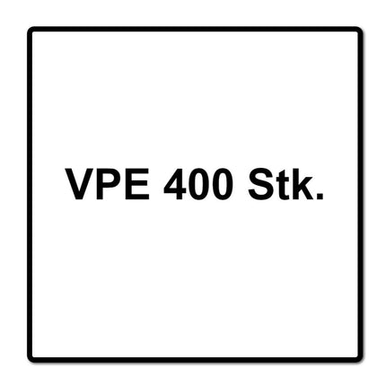 HECO MULTI MONTI plus MS anclaje de tornillo 7,5 x 50 mm 400 piezas (4x 49856) tornillo para hormigón cabeza redonda plana T-Drive galvanizado azul A2K