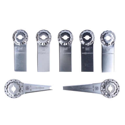 Hoja de sierra FEIN Best Of E-Cut Starlock Max Wood &amp; Metal (35222967050) + set profesional de hoja de sierra para renovación de juntas Starlock Max (35222967130)