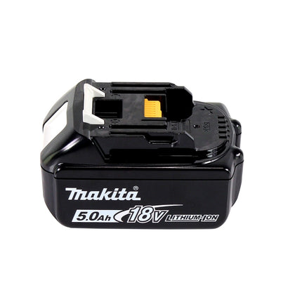 Makita DTW 180 T1J Akku Schlagschrauber 18 V 180 Nm 3/8" Brushless + 1x Akku 5,0 Ah + Makpac - ohne Ladegerät