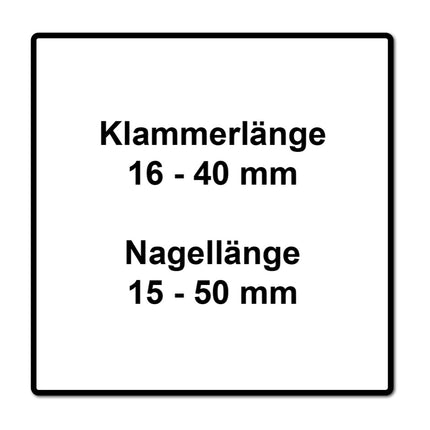 Juego de accesorios Scheppach juego de clavadora neumática 4,7 - 7,5 bar (7906100715) que incluye clavos + abrazaderas + gafas de seguridad + botella de aceite + estuche