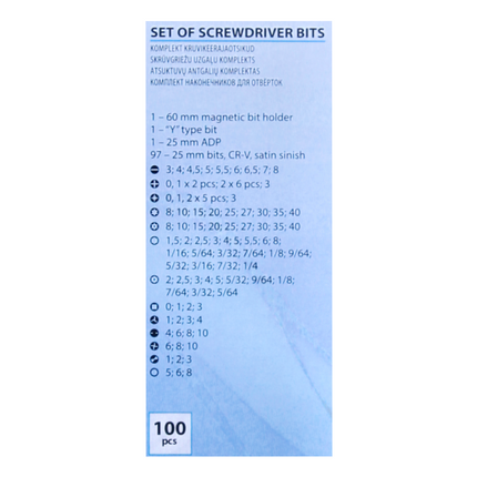 Taladro percutor inalámbrico Makita DHP 458 RF1 18 V 91 Nm + 1x batería 3,0 Ah + cargador + juego de puntas 100 piezas